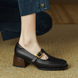 Ysolenne - T-Bandschoenen met Vintage Elegantie