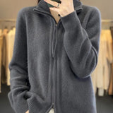Cozy Zip-Up Cardigan