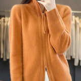 Cozy Zip-Up Cardigan
