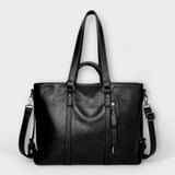 Olivia | Grote Leren Tote Bag