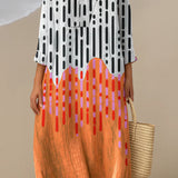 ELARA | ABSTRACT MAXI JURK