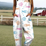 Ocean Whimsy Jumpsuit