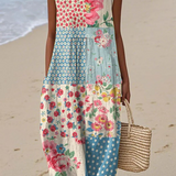 Anna™ Patchwork Midi-jurk