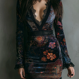 Lona | Elegante Fluwelen Minijurk