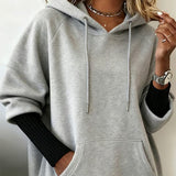 Casual Stijlvolle Losse Hoodie