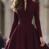 Jennifer | V-Hals Midi Jurk