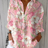 Frances – Elegante Bloemen Blouse
