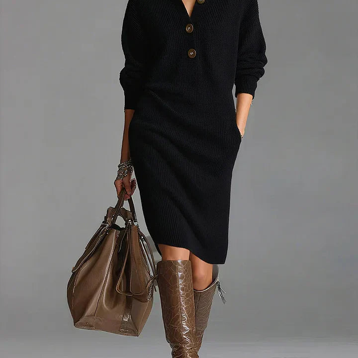 Janice | Elegante trui-jurk