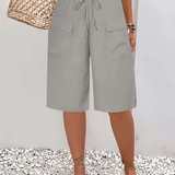 Saar | Korte broek met elastische tailleband