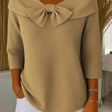 FLEUR | Elegante Top met Strik en Perfecte Pasvorm