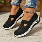 Reliva - Orthopedische slip-on sneakers (Zwart)