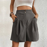 Chelsie | Hoge Taille Comfortabele Shorts