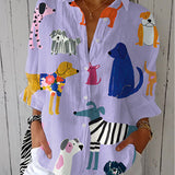 Florence – Speelse Honden Blouse