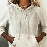 Casual Hoodie Met Lange Mouwen
