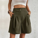 Chelsie | Hoge Taille Comfortabele Shorts