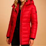 Lina | Warme Gewatteerde Winterjas