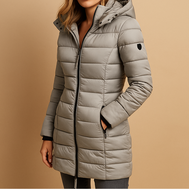 Lina | Warme Gewatteerde Winterjas