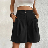 Chelsie | Hoge Taille Comfortabele Shorts