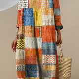 ELARA | PATCHWORK BOHO JURK