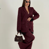 Elio | Elegante Glitter Getailleerde Pak